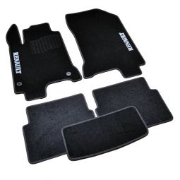 AVTM Коврики в салон текстильные Renault Laguna III '07- Черные (Комплект 5шт.)