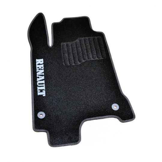 AVTM Коврики в салон текстильные Renault Laguna III '07- Черные (Комплект 5шт.)