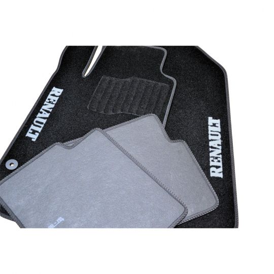 AVTM Коврики в салон текстильные Renault Laguna III '07- Черные (Комплект 5шт.)