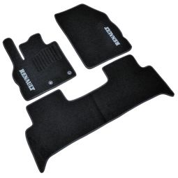 AVTM Коврики в салон текстильные Renault Scenic III / Grand Scenic '09-16 Черные (Комплект 3шт.)