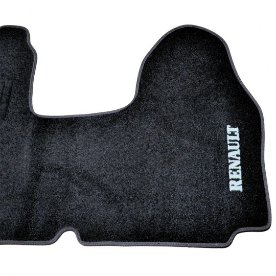 AVTM Коврики в салон текстильные Renault Trafic II '01- [1+2] Черные (Комплект 1шт.)