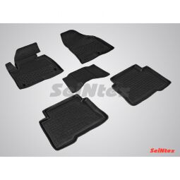 Коврики в салон Seintex Hyundai Santa Fe III '12- (5 мест)