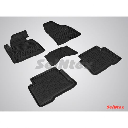 Коврики в салон Seintex Hyundai Santa Fe III '12- (5 мест)
