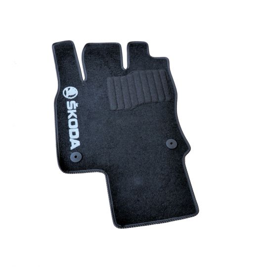 AVTM Коврики в салон текстильные Skoda Kodiaq I '16-23 Черные (Комплект 5шт.)