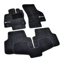AVTM Коврики в салон текстильные Skoda Octavia (A7) III '13- Черные Premium (Комплект 5шт.)