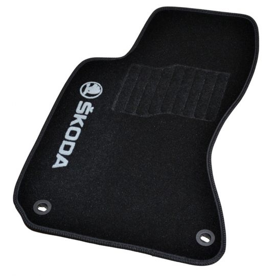 AVTM Коврики в салон текстильные Skoda Superb I '01-08 Черные (Комплект 5шт.) AVTM Коврики в салон текстильные Skoda Superb I '01-08 Черные (Комплект 5шт.)