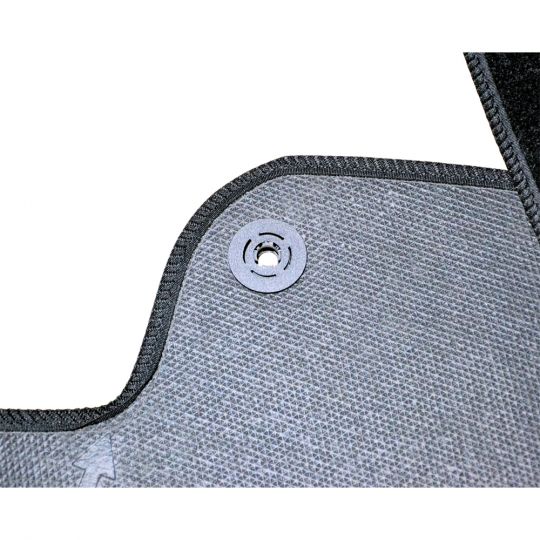 AVTM Коврики в салон текстильные Skoda Superb II '08- Черные (Комплект 5шт.)