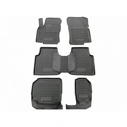 Avto-Gumm Коврики в салон Skoda Kodiaq I '16-23 (7 мест)