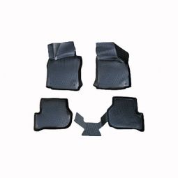 L.LOCKER Коврики в салон глубокие Skoda Octavia (A5) II '04-10 box (Комплект 4шт.)