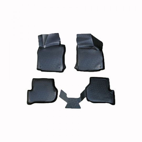 L.LOCKER Коврики в салон глубокие Skoda Octavia (A5) II '04-10 box (Комплект 4шт.)