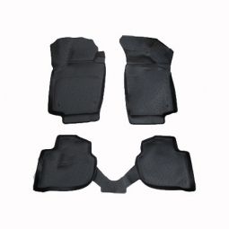L.LOCKER Коврики в салон глубокие Skoda Rapid '12- liftback (Комплект 4шт.)