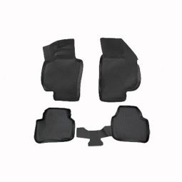 L.LOCKER Коврики в салон глубокие Skoda Superb II '08- (Комплект 4шт.)