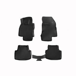 L.LOCKER Коврики в салон глубокие Skoda Superb III '15- (Комплект 4шт.)