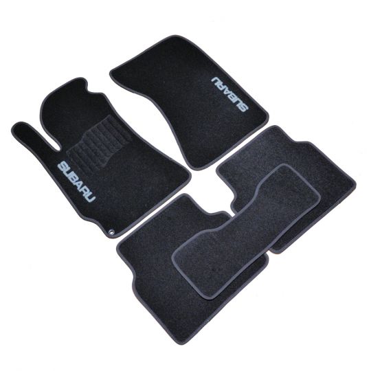 AVTM Коврики в салон текстильные Subaru Forester II '02-08 Черные (Комплект 5шт.) AVTM Коврики в салон текстильные Subaru Forester II '02-08 Черные (Комплект 5шт.)