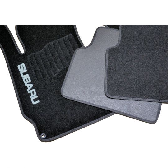 AVTM Коврики в салон текстильные Subaru Forester II '02-08 Черные (Комплект 5шт.) AVTM Коврики в салон текстильные Subaru Forester II '02-08 Черные (Комплект 5шт.)