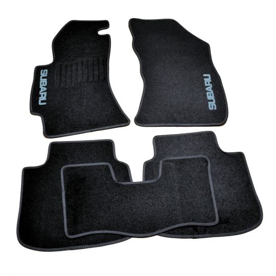 AVTM Коврики в салон текстильные Subaru Legacy VI '14- Черные (Комплект 5шт.)