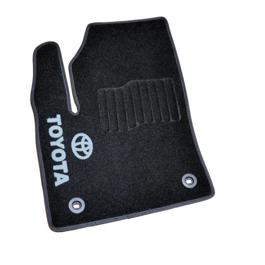 AVTM Коврики в салон текстильные Toyota C-HR '16- Черные (Комплект 5шт.)