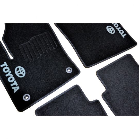 AVTM Коврики в салон текстильные Toyota C-HR '16- Черные (Комплект 5шт.)