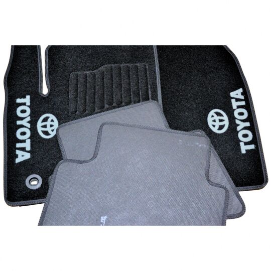 AVTM Коврики в салон текстильные Toyota C-HR '16- Черные (Комплект 5шт.)