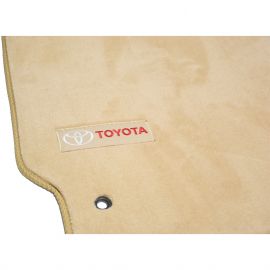 AVTM Коврики в салон текстильные Toyota Camry XV40 '06-11 Бежнвые Premium (Комплект 5шт.)