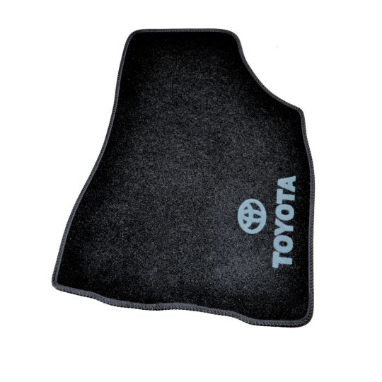 AVTM Коврики в салон текстильные Toyota Highlander III '13- Черные (Комплект 3шт.)