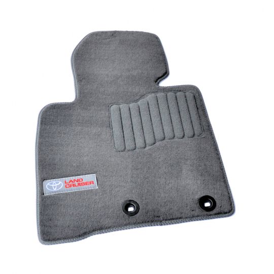 AVTM Коврики в салон текстильные Toyota Land Cruiser 200 '13- Серые Premium (Комплект 3шт.)