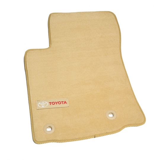 AVTM Коврики в салон текстильные Toyota Land Cruiser Prado 150 '13- Бежевые Premium (Комплект 5шт.)