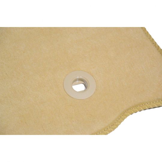 AVTM Коврики в салон текстильные Toyota Land Cruiser Prado 150 '13- Бежевые Premium (Комплект 5шт.)