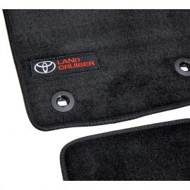 AVTM Коврики в салон текстильные Toyota Land Cruiser Prado 150 '13- Черные Premium (Комплект 5шт.)