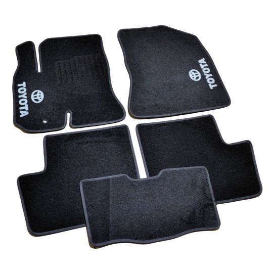 AVTM Коврики в салон текстильные Toyota RAV4 II '00-05 Черные (Комплект 5шт.)
