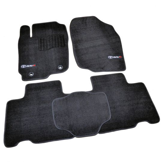AVTM Коврики в салон текстильные Toyota RAV4 IV '13- Черные Premium (Комплект 5шт.)