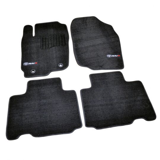 AVTM Коврики в салон текстильные Toyota RAV4 IV '13- Черные Premium (Комплект 5шт.)