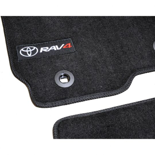 AVTM Коврики в салон текстильные Toyota RAV4 IV '13- Черные Premium (Комплект 5шт.)