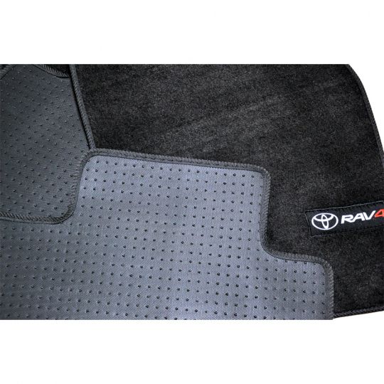 AVTM Коврики в салон текстильные Toyota RAV4 IV '13- Черные Premium (Комплект 5шт.)