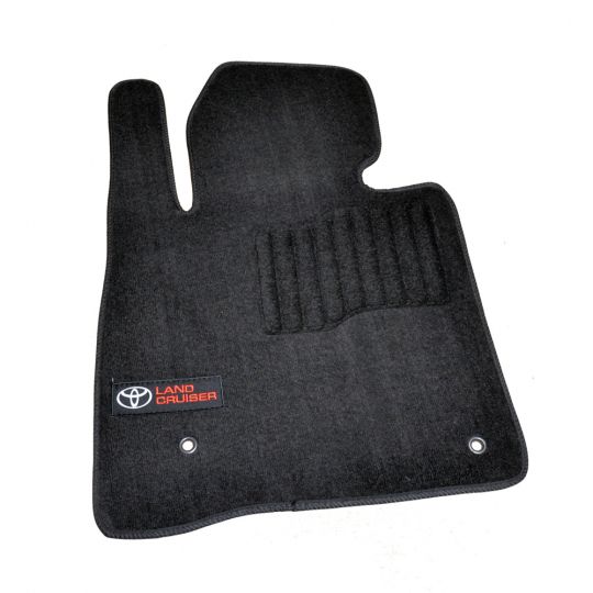 AVTM Коврики в салон текстильные Toyota Land Cruiser 200 '07- Черные Premium (Комплект 3шт.)