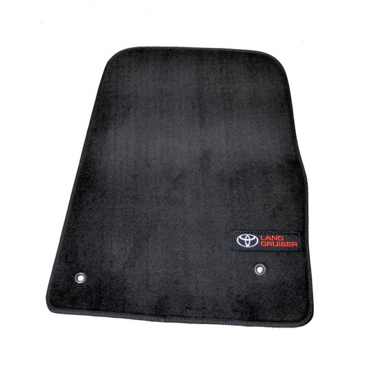 AVTM Коврики в салон текстильные Toyota Land Cruiser 200 '07- Черные Premium (Комплект 3шт.)
