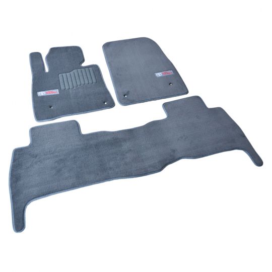 AVTM Коврики в салон текстильные Toyota Land Cruiser 200 '07- Серые Premium (Комплект 3шт.) AVTM Коврики в салон текстильные Toyota Land Cruiser 200 '07- Серые Premium (Комплект 3шт.)