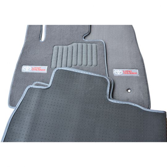 AVTM Коврики в салон текстильные Toyota Land Cruiser 200 '07- Серые Premium (Комплект 3шт.) AVTM Коврики в салон текстильные Toyota Land Cruiser 200 '07- Серые Premium (Комплект 3шт.)