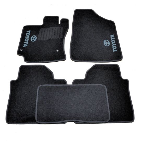 AVTM Коврики в салон текстильные Toyota Venza I '08-17 Черные (Комплект 5шт.)