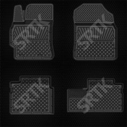 SRTK Коврики в салон глубокие Toyota Corolla (E16/E17) '12- (Комплект 4шт.)