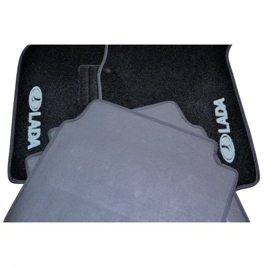 AVTM Коврики в салон текстильные ВАЗ 2101-07 Черный (Комплект 5шт.)