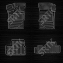 SRTK Коврики в салон глубокие Lada Granta (Комплект 4шт.)