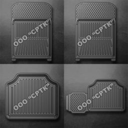 SRTK Коврики в салон глубокие ВАЗ 2101-07 (Комплект 4шт.)