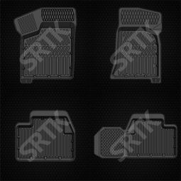 SRTK Коврики в салон глубокие ВАЗ 2110-12 (Комплект 4шт.)
