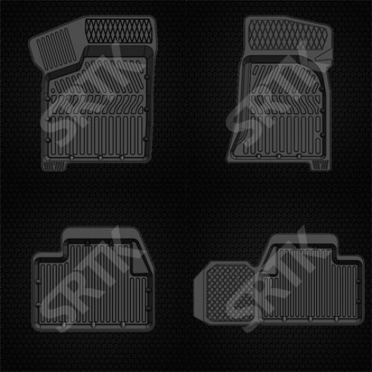 SRTK Коврики в салон глубокие ВАЗ 2110-12 (Комплект 4шт.)