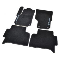 AVTM Коврики в салон текстильные Volkswagen Amarok I '10- Черные (Комплект 4шт.)
