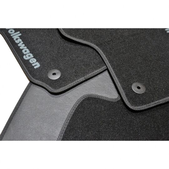AVTM Коврики в салон текстильные Volkswagen Amarok I '10- Черные (Комплект 4шт.)
