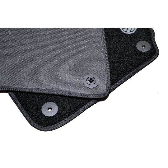 AVTM Коврики в салон текстильные Volkswagen Passat B5 '96-05 Черные (Комплект 5шт.)