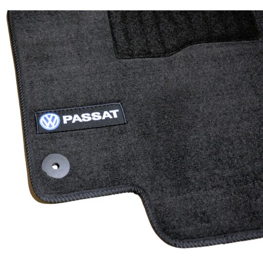 AVTM Коврики в салон текстильные Volkswagen Passat B7 '10- Черные Premium (Комплект 5шт.)