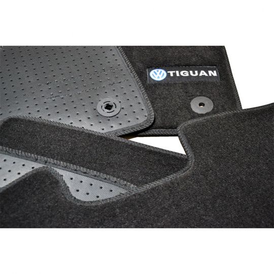 AVTM Коврики в салон текстильные Volkswagen Tiguan II '15- Черные Premium (Комплект 5шт.)